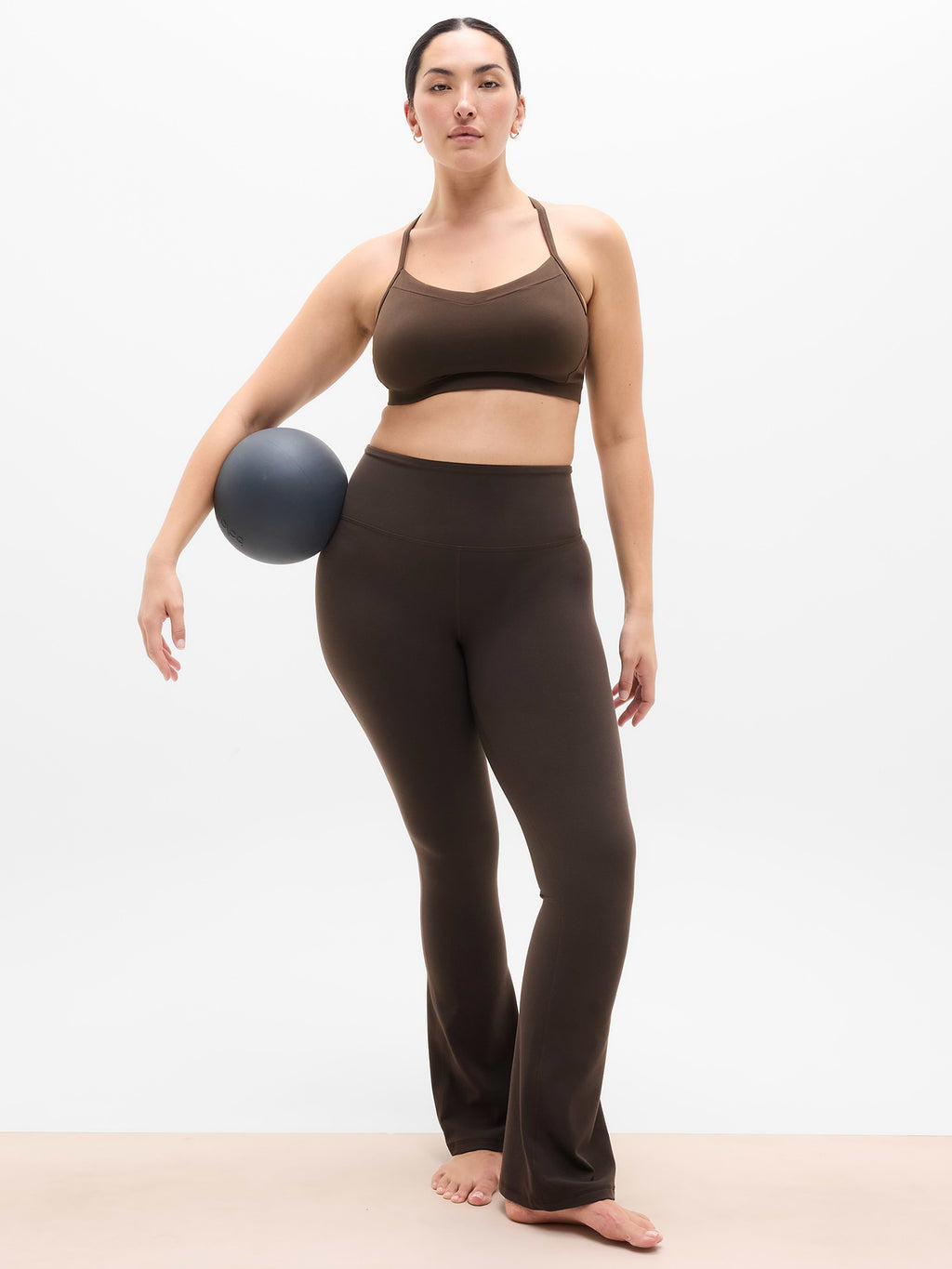 Elation Ultra High Rise Wide Leg Pant - Truffle