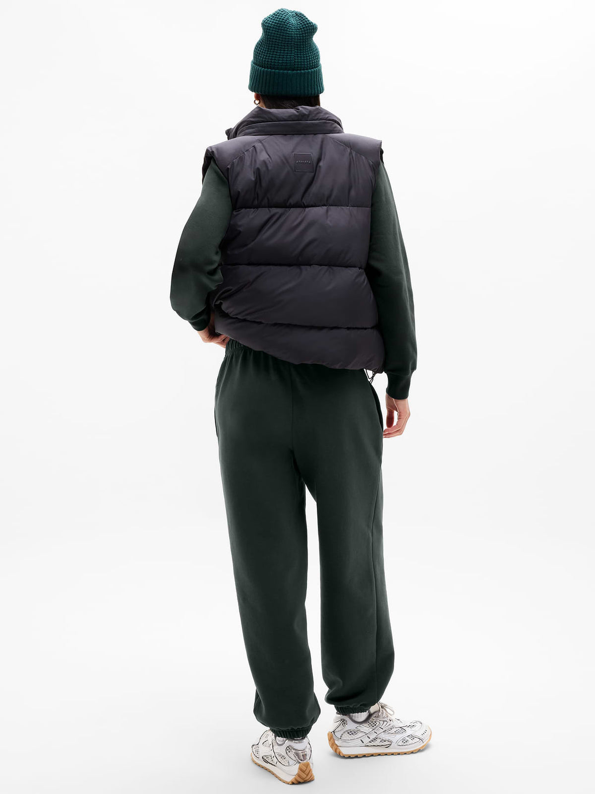 Forever Fleece Mid Rise Flare Pant - Elm