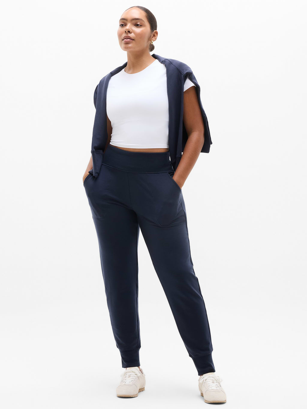 Coaster Luxe Straight Leg Pant - Navy
