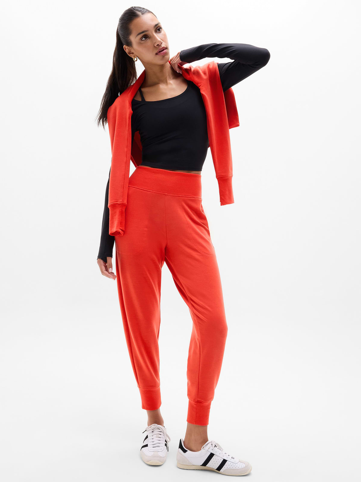 Coaster Luxe Straight Leg Pant - Cardinal