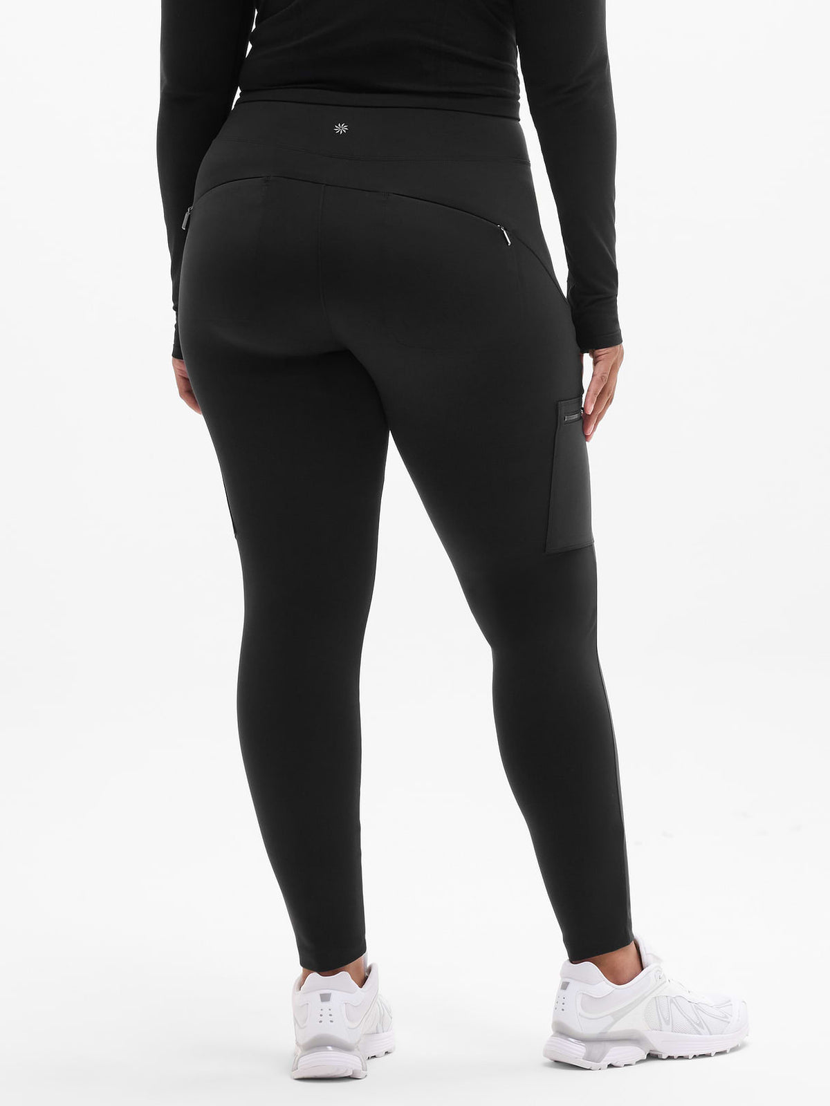 Headlands Hybrid High Rise Cargo Legging - Black