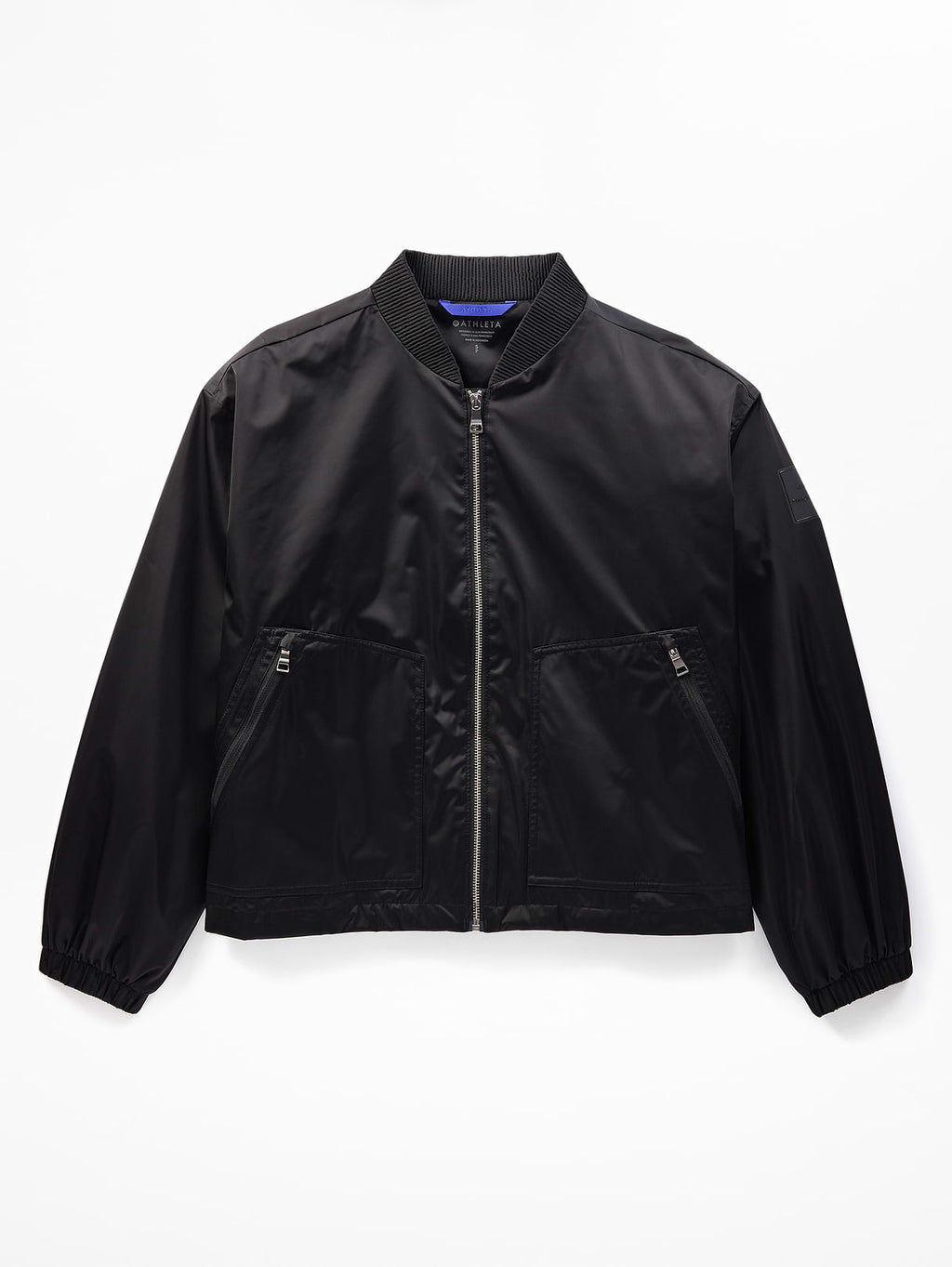 Simone Biles Sateen Jacket - Black
