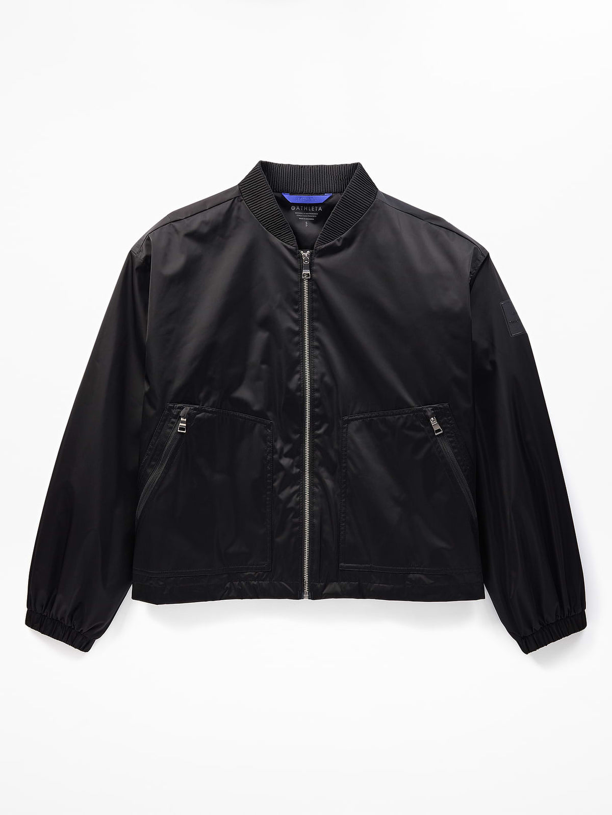 Simone Biles Sateen Jacket - Black