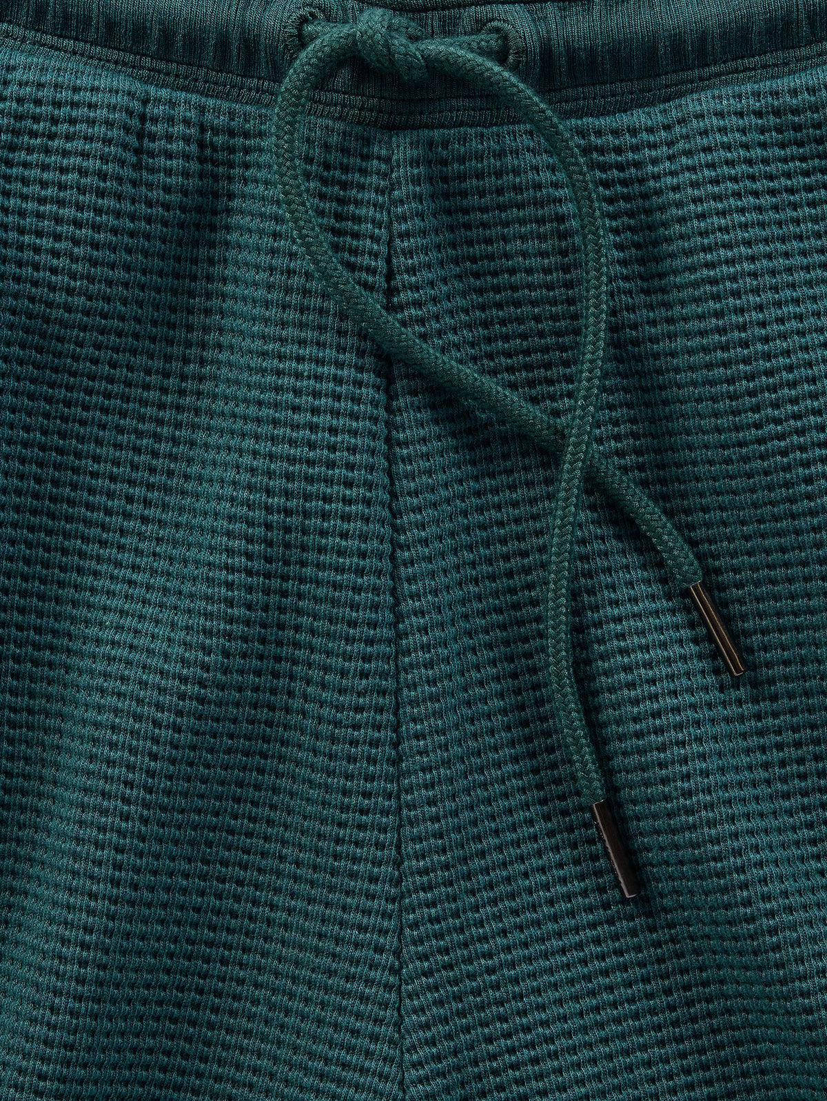 Tranquil Mid Rise Waffle Jogger - Pine