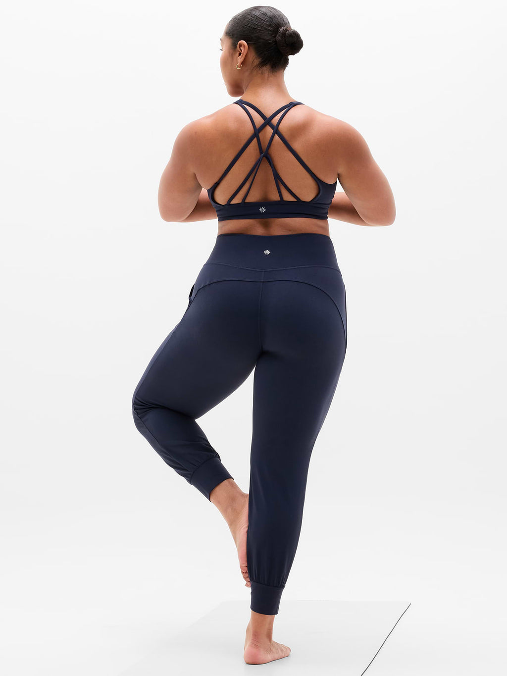 Salutation High Rise Jogger - Navy