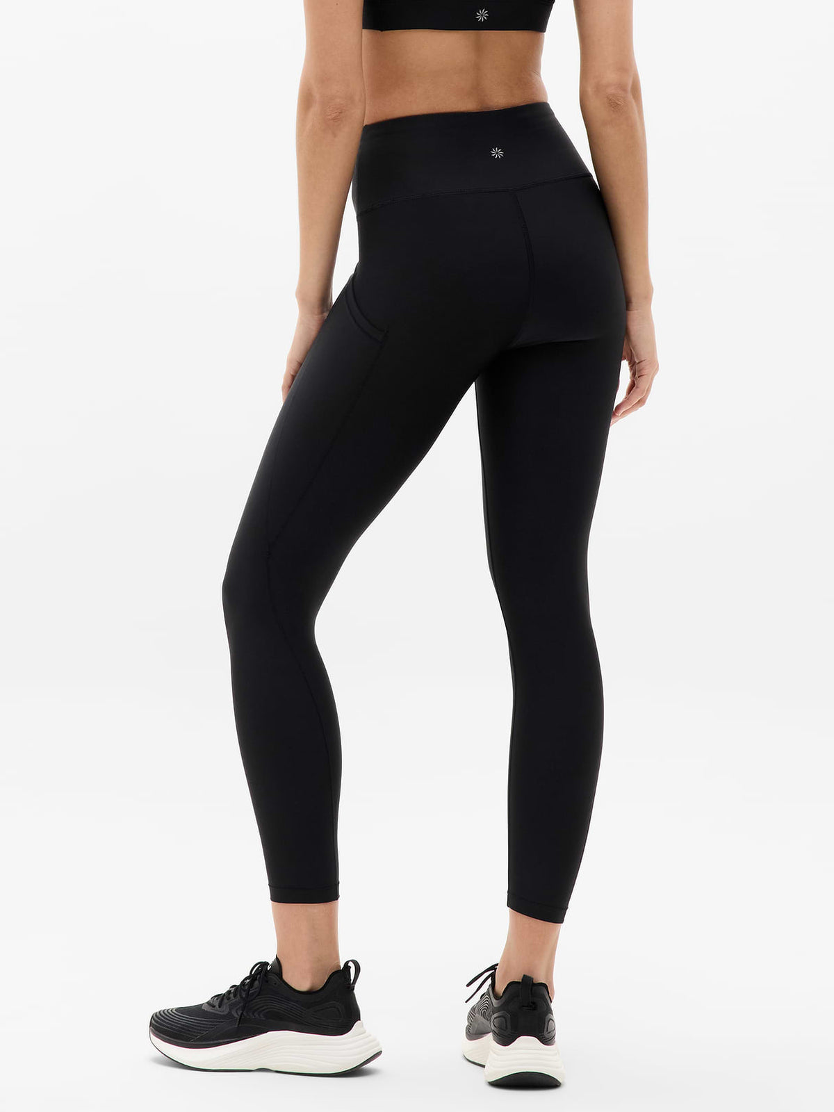 Interval Stash High Rise 7/8 Legging - Black