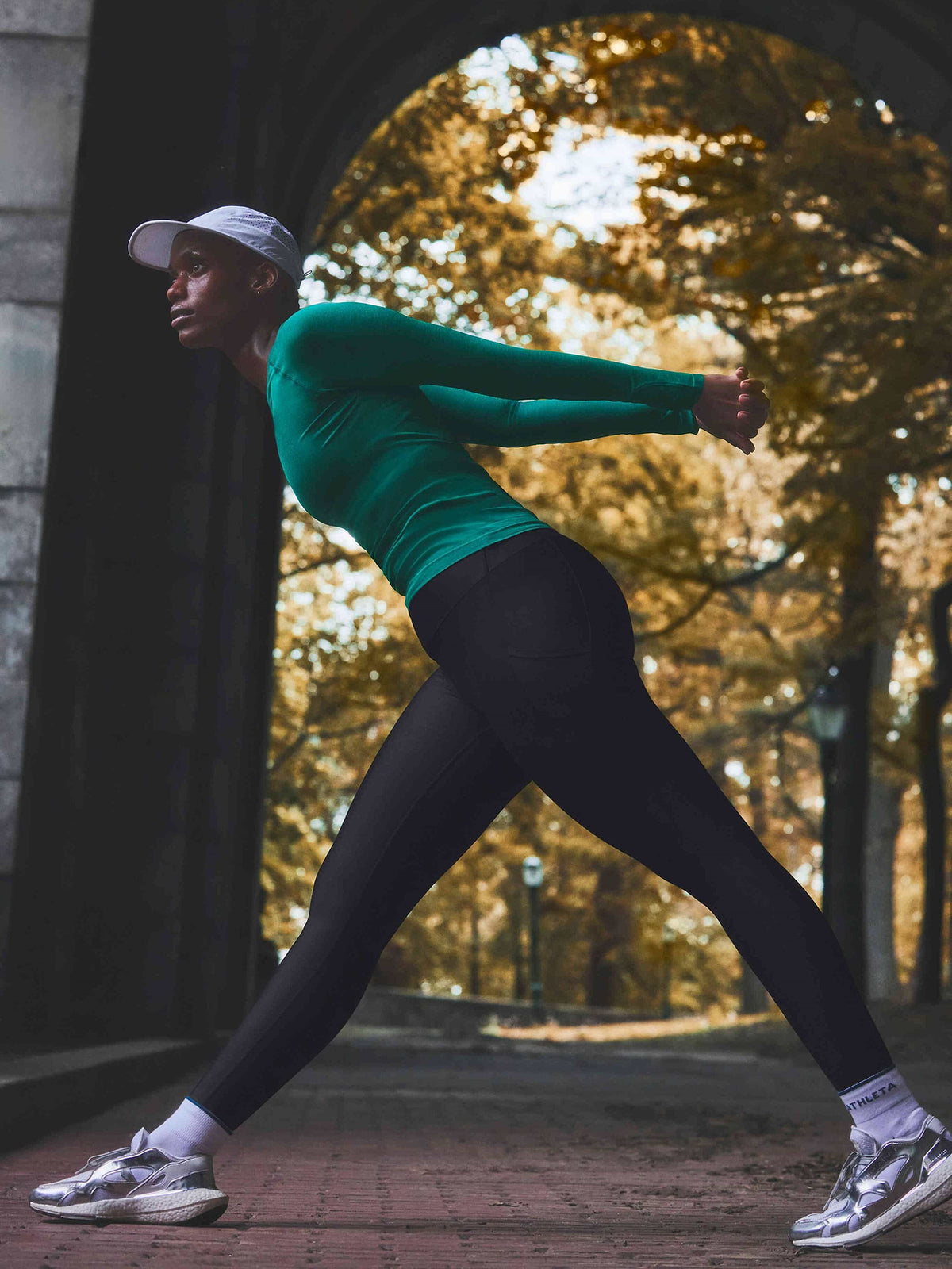 Interval Stash High Rise 7/8 Legging - Black