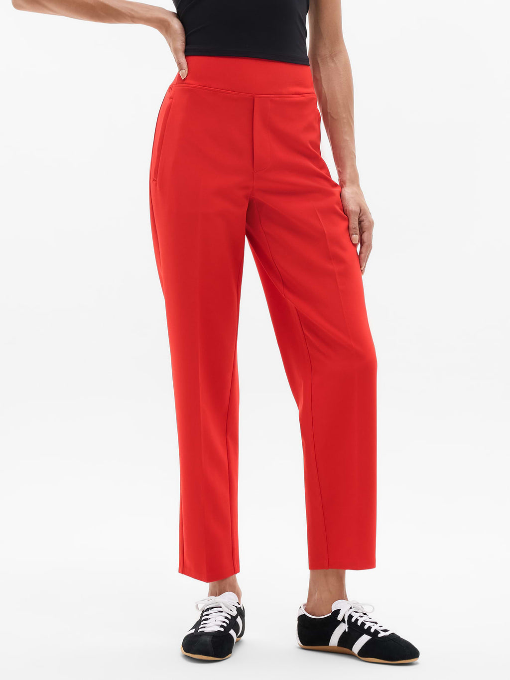 Endless High Rise Pant - Cardinal