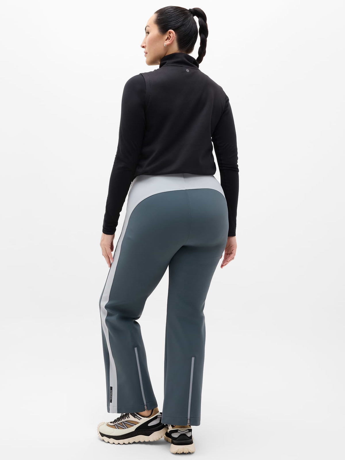 Glacier High Rise Flare Pant - Eden