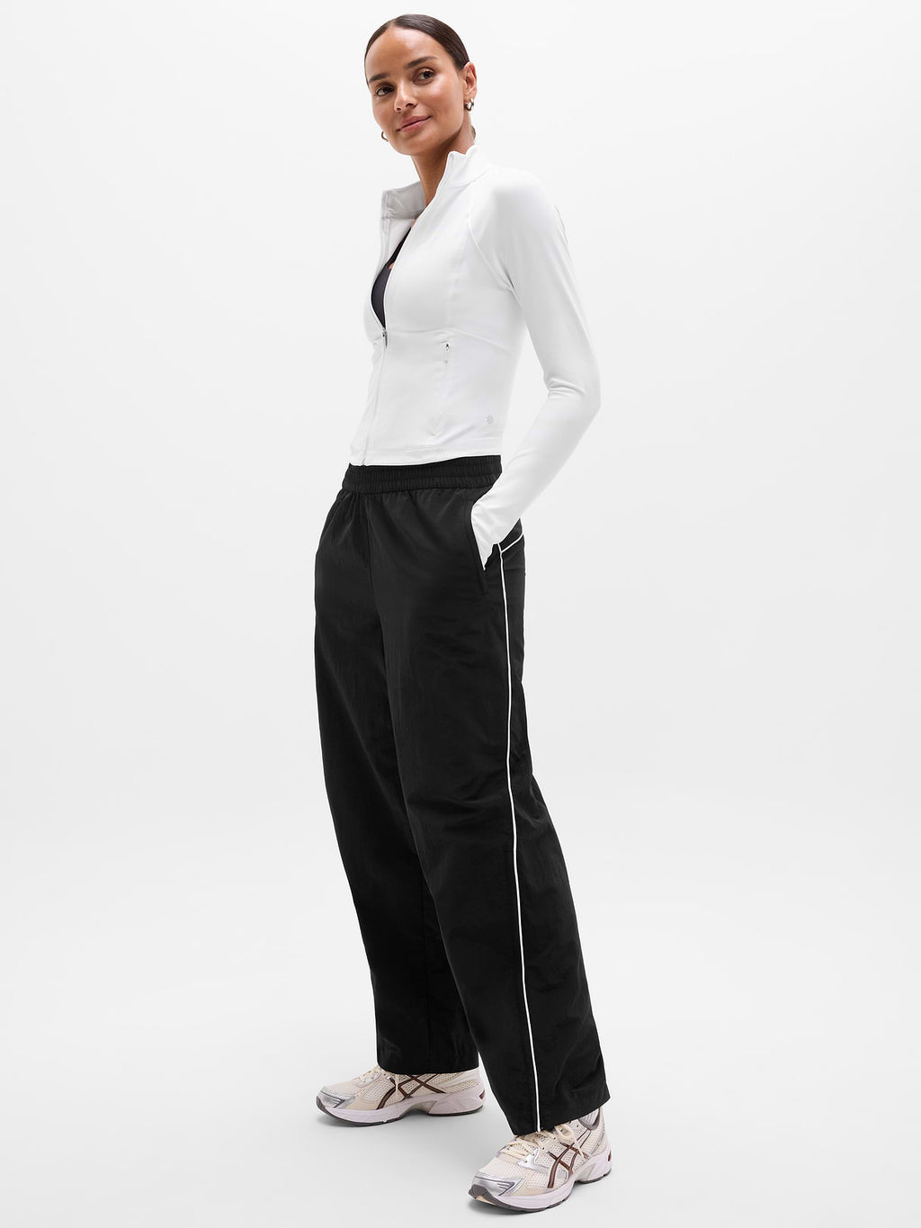 Salutation Crop Jacket - Bright White