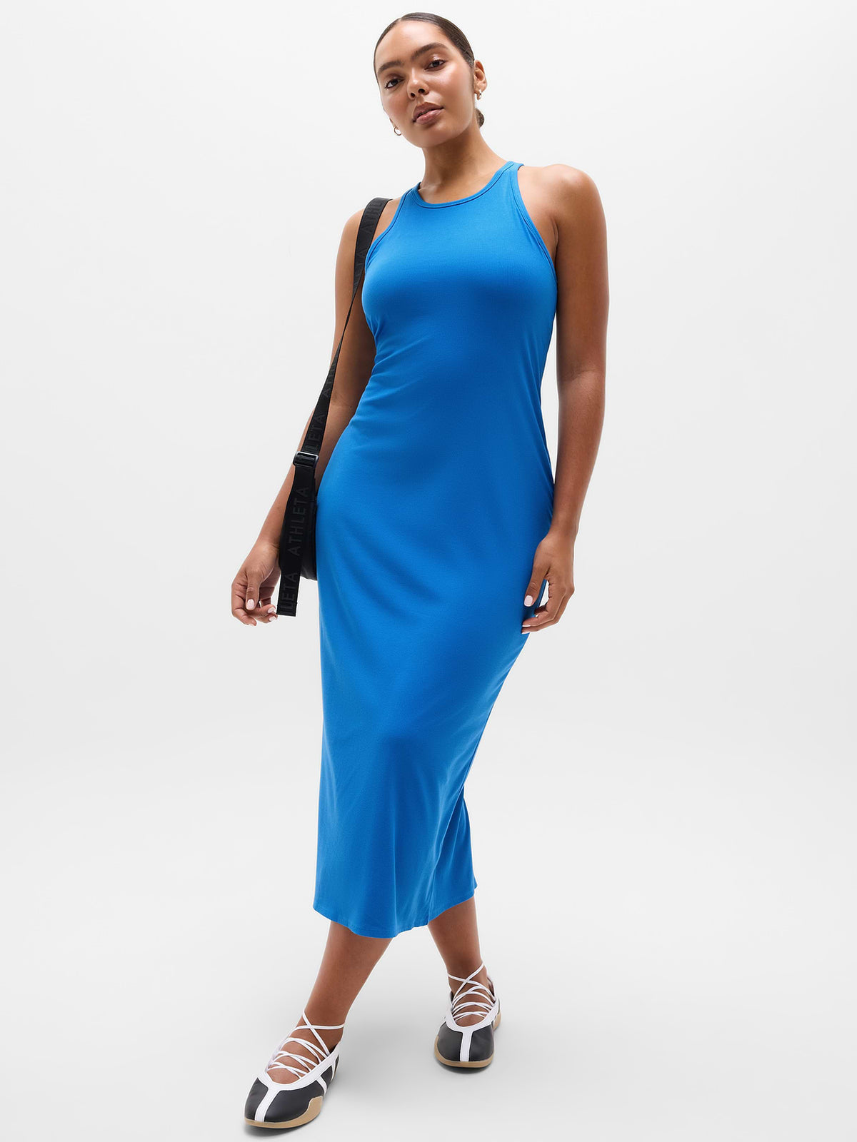 Signature Rib Maxi Dress - Breaker