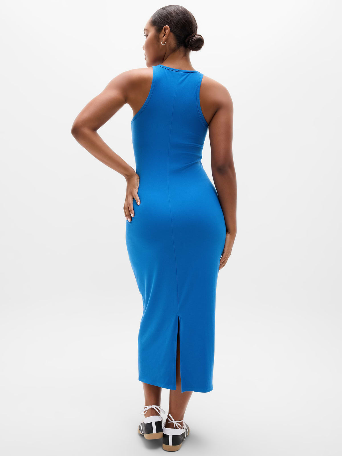Signature Rib Maxi Dress - Breaker
