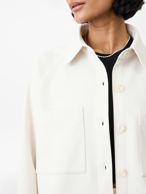Allure Shirt Jacket - Bone