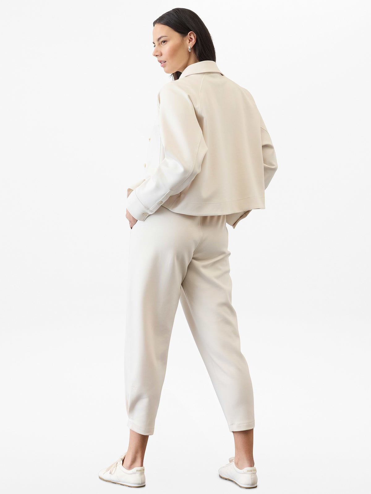 Allure Shirt Jacket - Bone