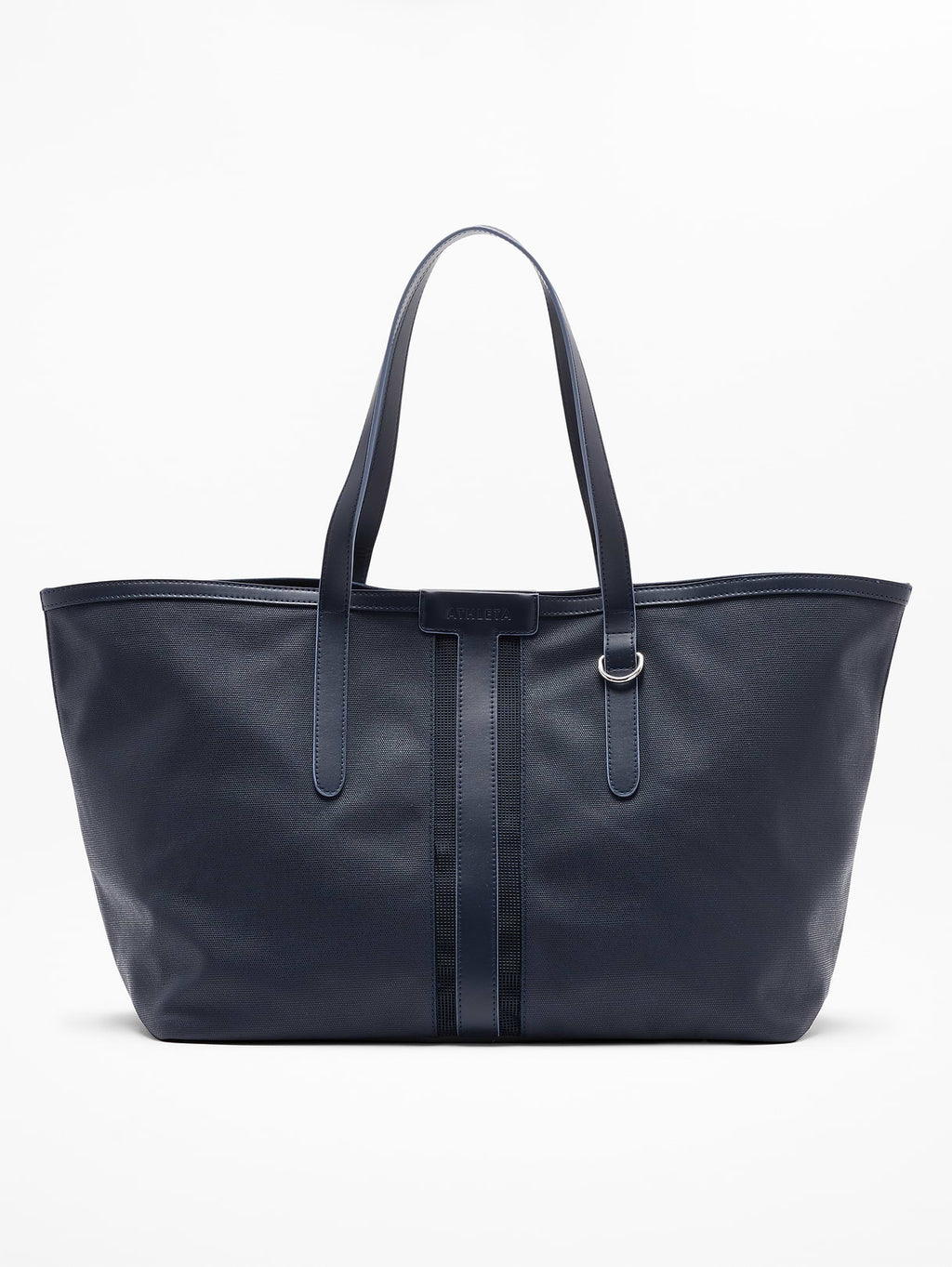 Coated Canvas Carry All Tote - Eclipse/Slate