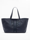 Coated Canvas Carry All Tote - Eclipse/Slate