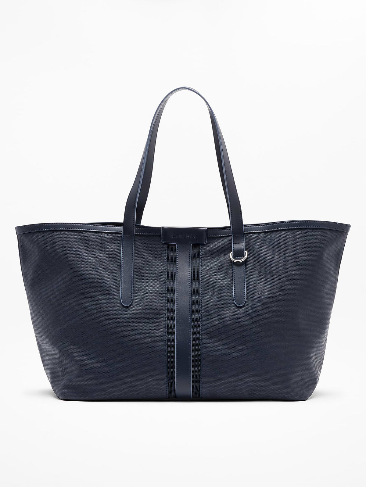 Coated Canvas Carry All Tote - Eclipse/Slate