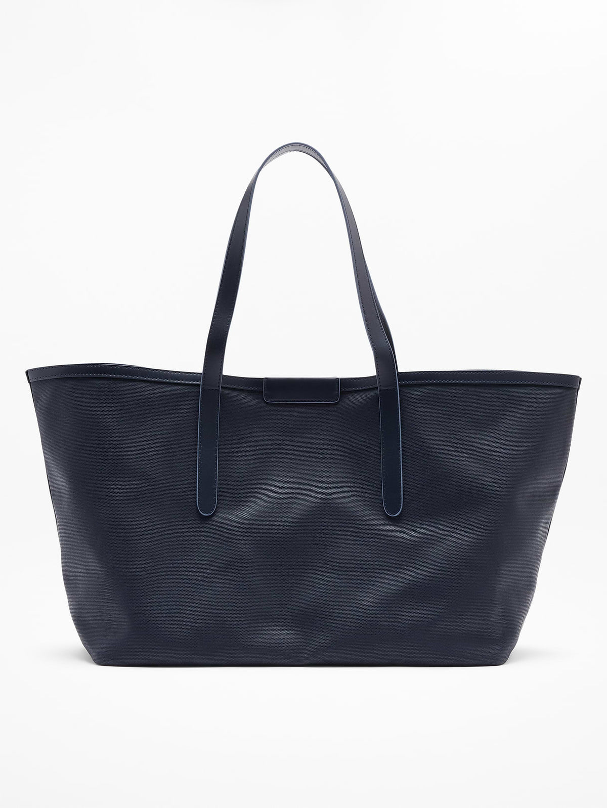 Coated Canvas Carry All Tote - Eclipse/Slate