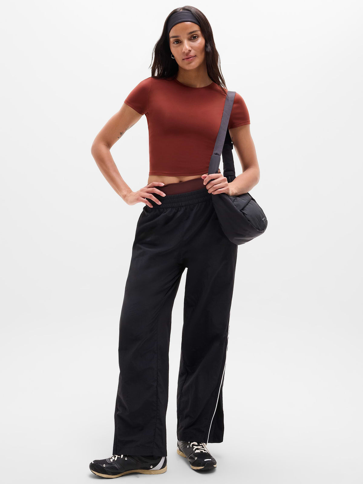 Transcend Open Back Top - Cinnamon