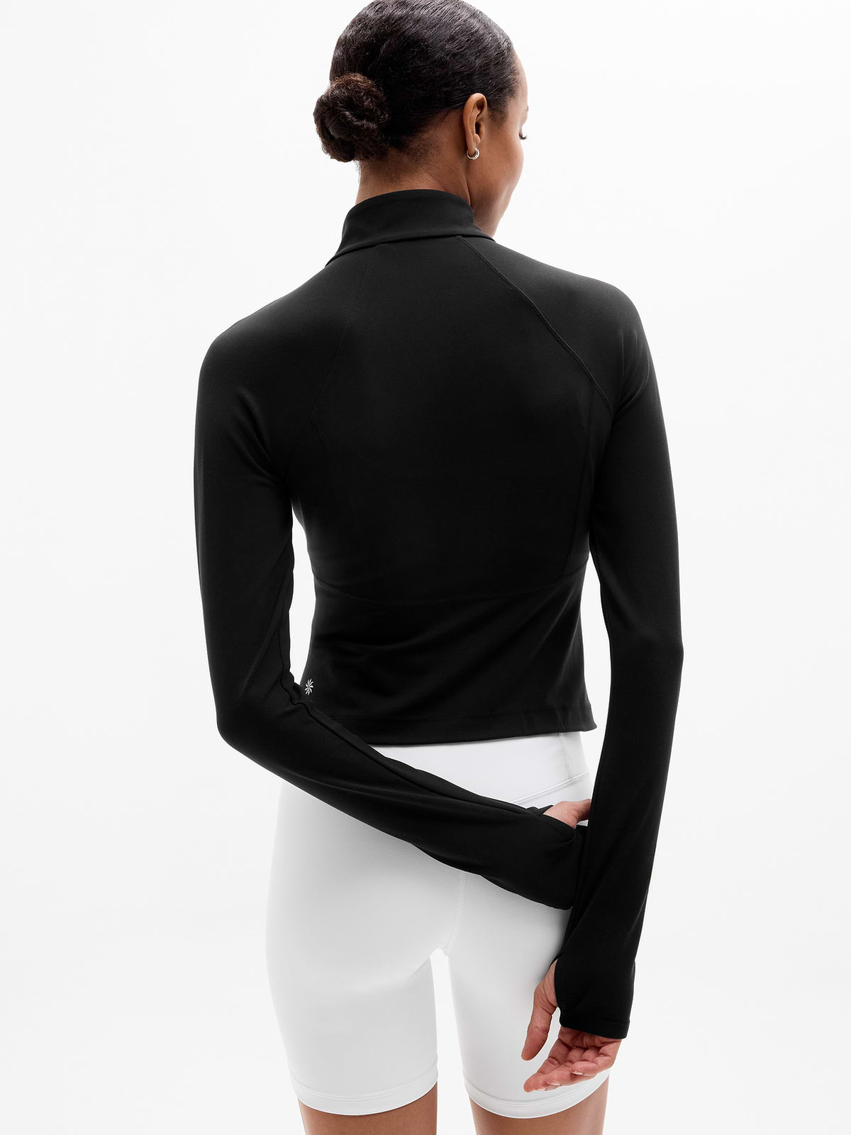 Salutation Crop Jacket - Black
