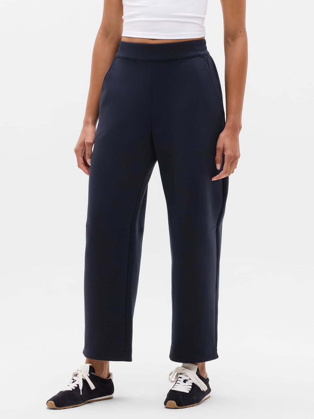 Form Knit Mid Rise Straight Pant - Eclipse