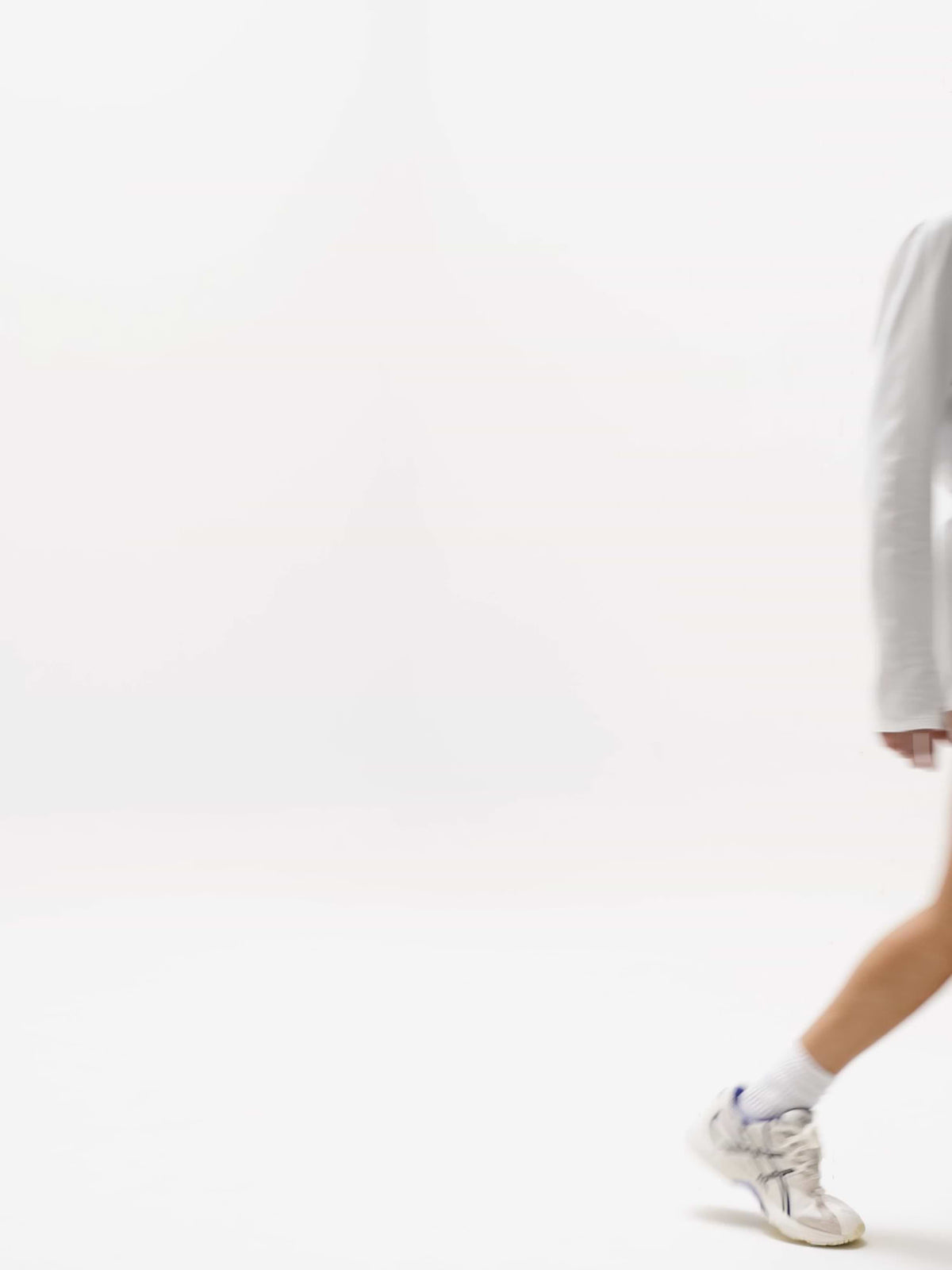 Airy Cotton Terry Shortie - Bright White