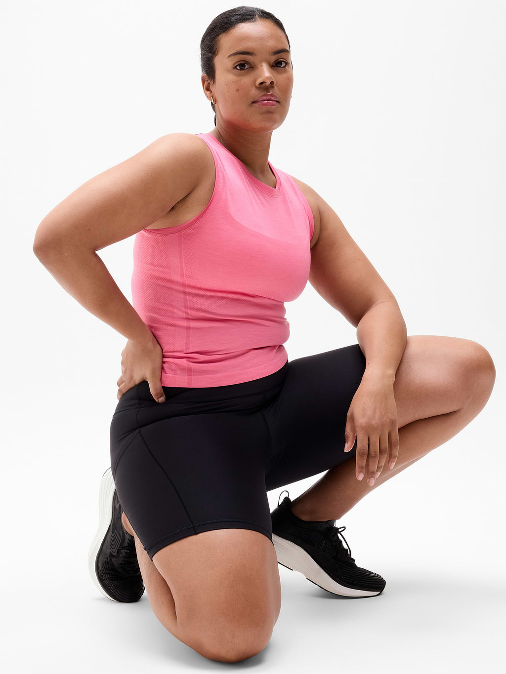 Momentum Flex Muscle Tank - Cerise Heather