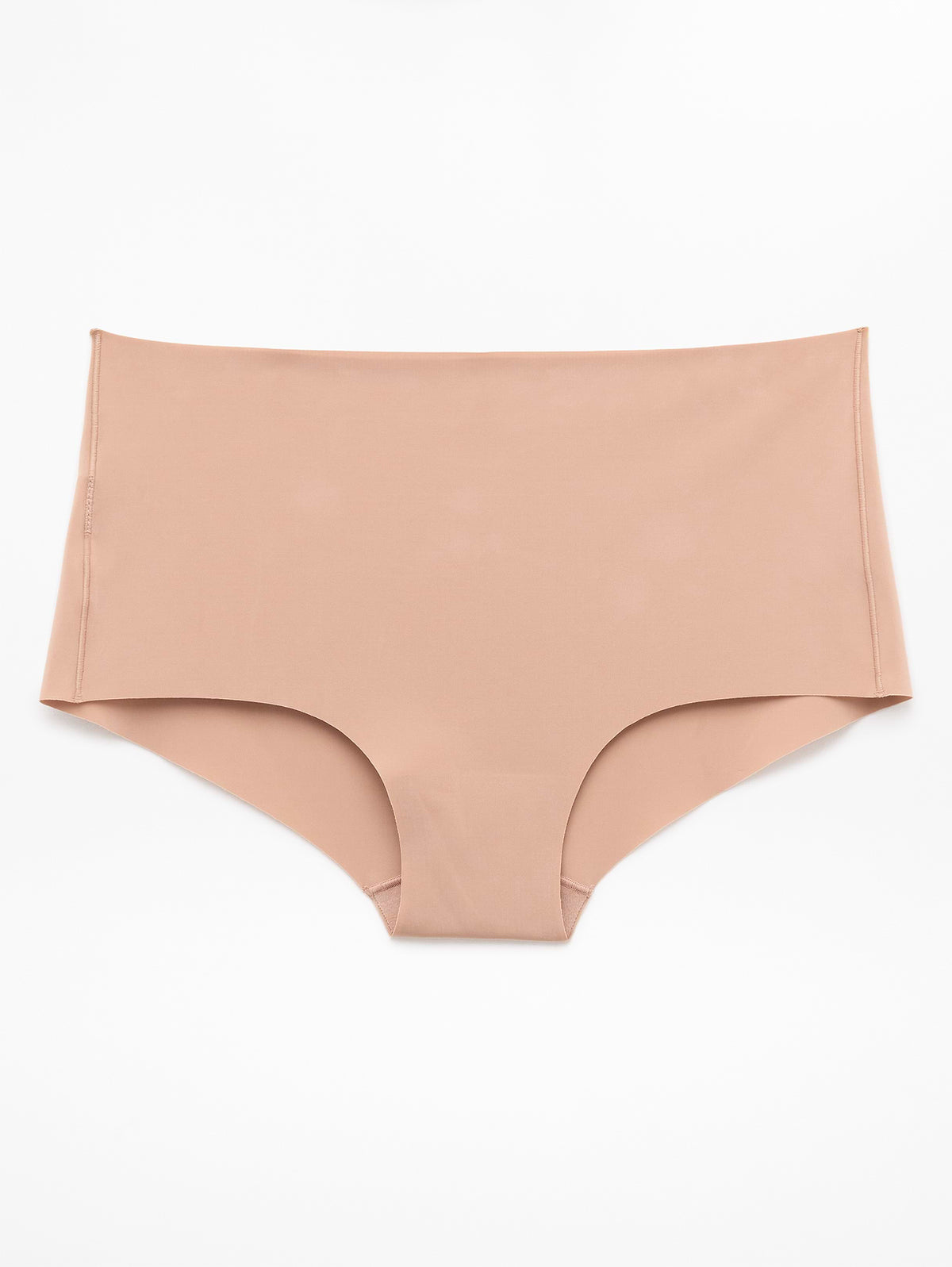 Sleek Form No Show Boyshort Underwear - Hazelnut