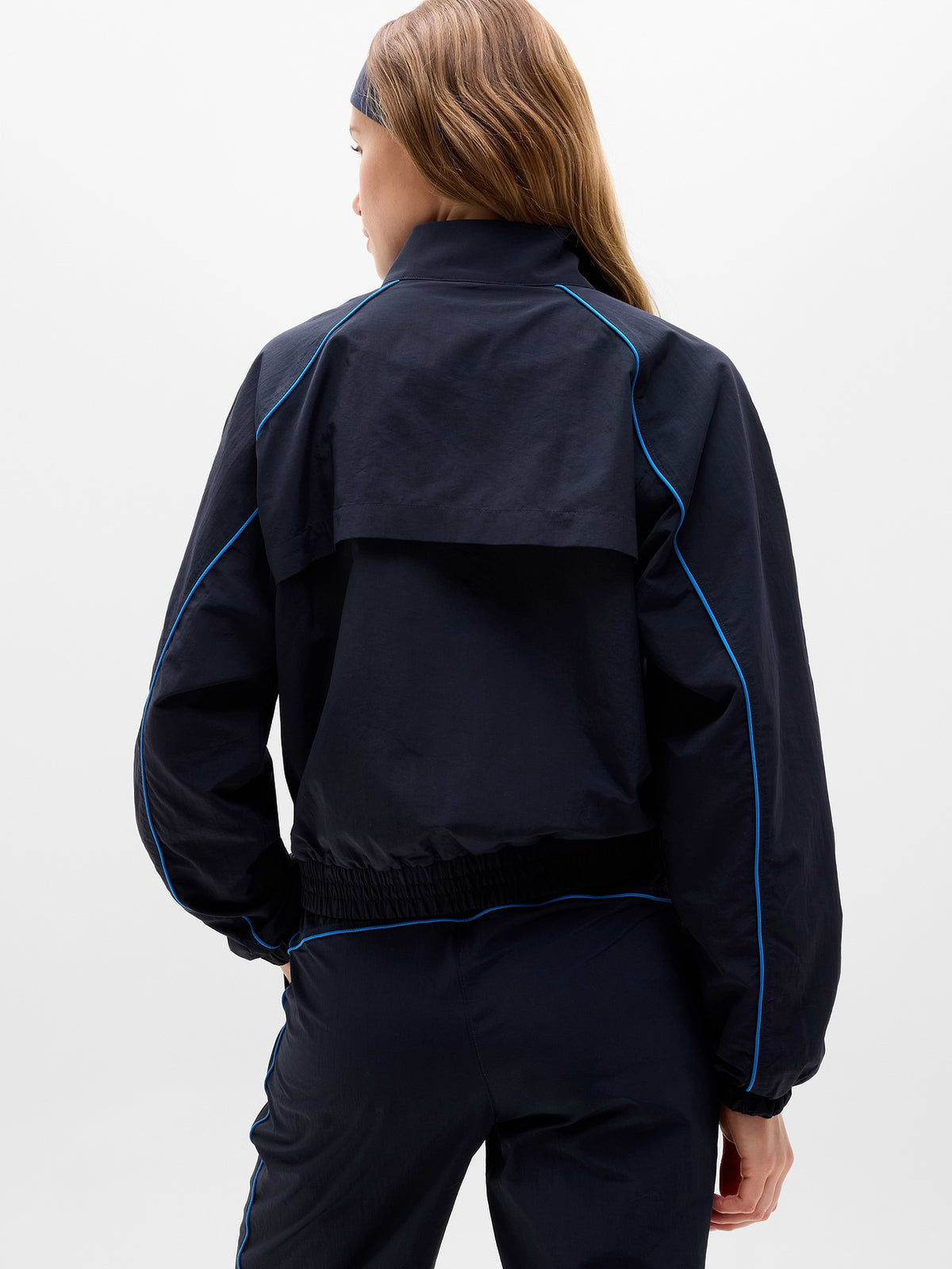 On The Move Track Jacket - Navy/Breaker