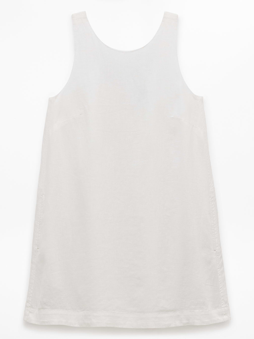 Retreat Linen Dress - Calla Lily