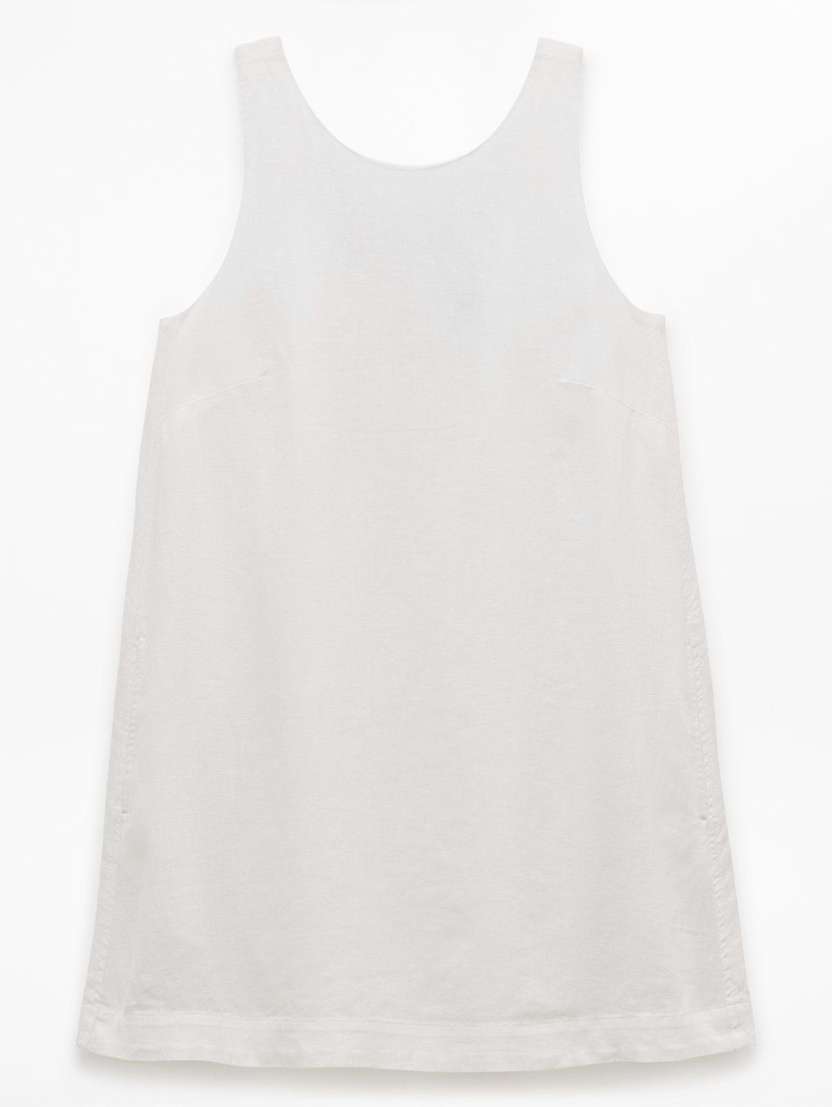 Retreat Linen Dress - Calla Lily