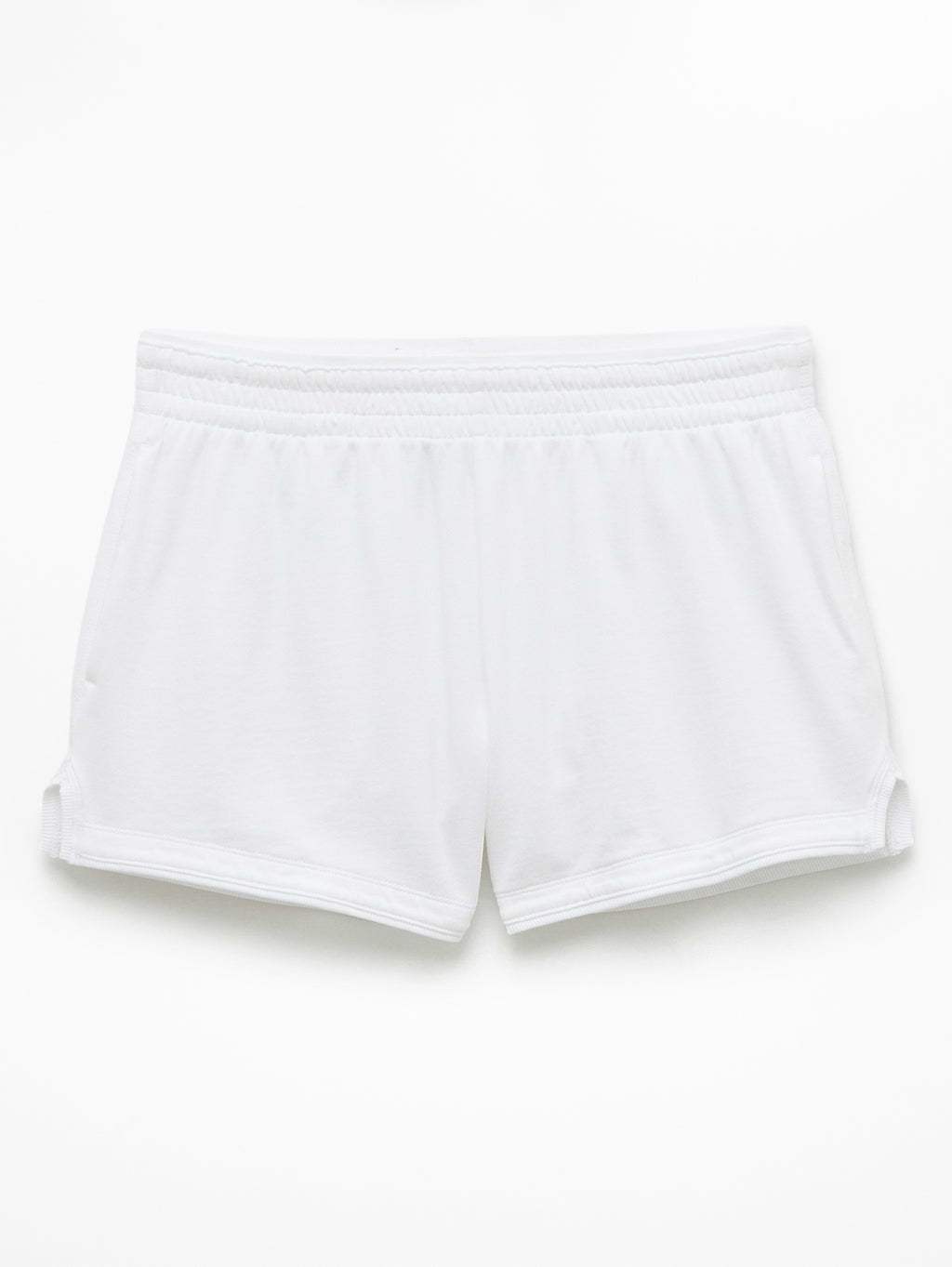 Airy Cotton Terry Shortie - Bright White