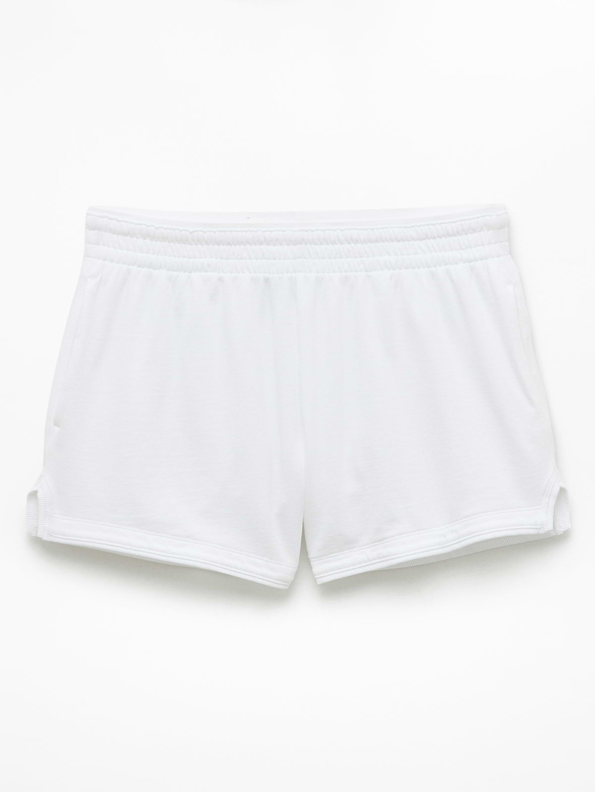 Airy Cotton Terry Shortie - Bright White
