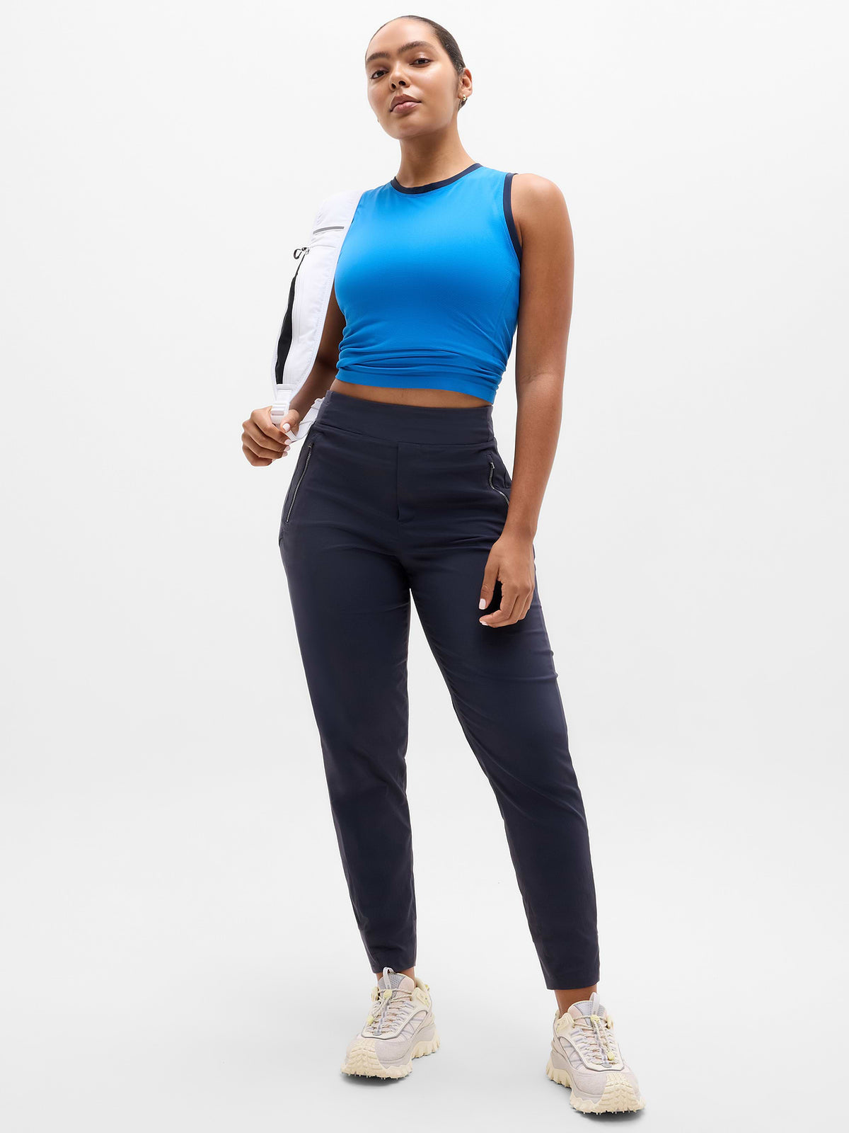 Trekkie North High Rise Jogger - Navy