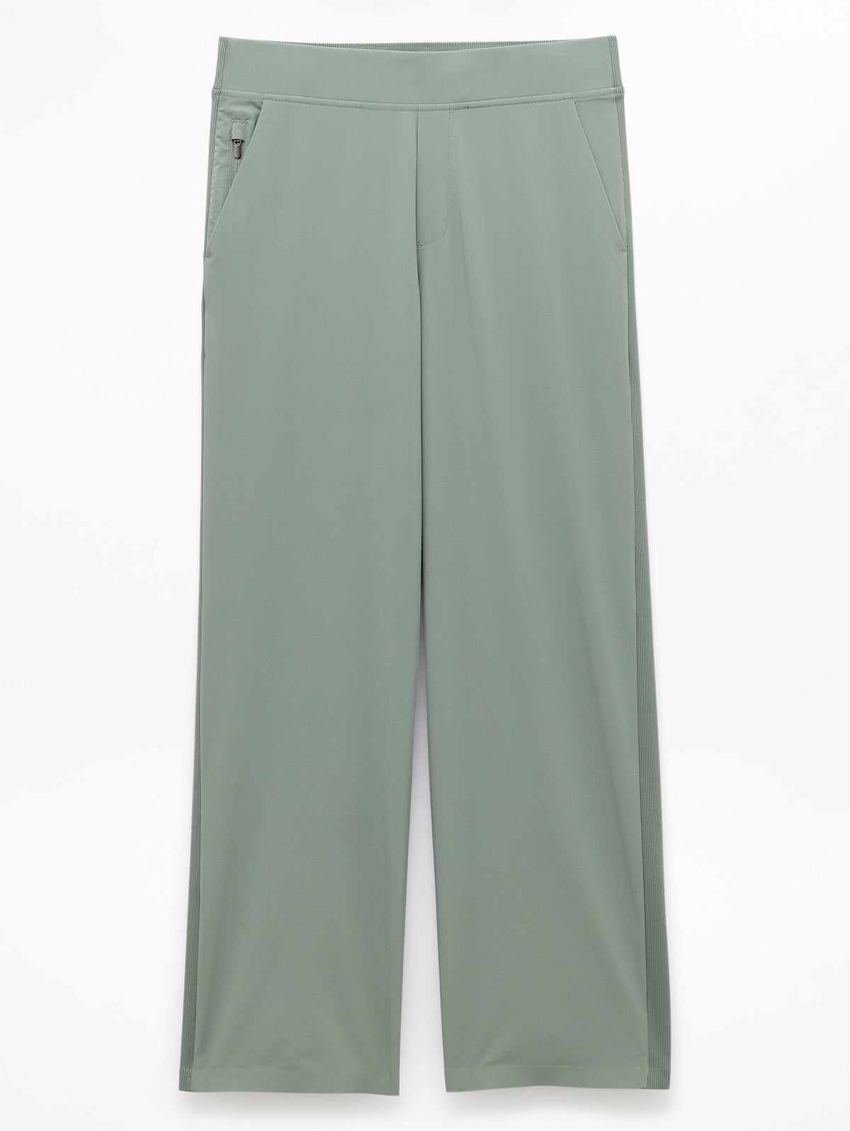 Brooklyn Mid Rise Wide Leg Pant - Cacti
