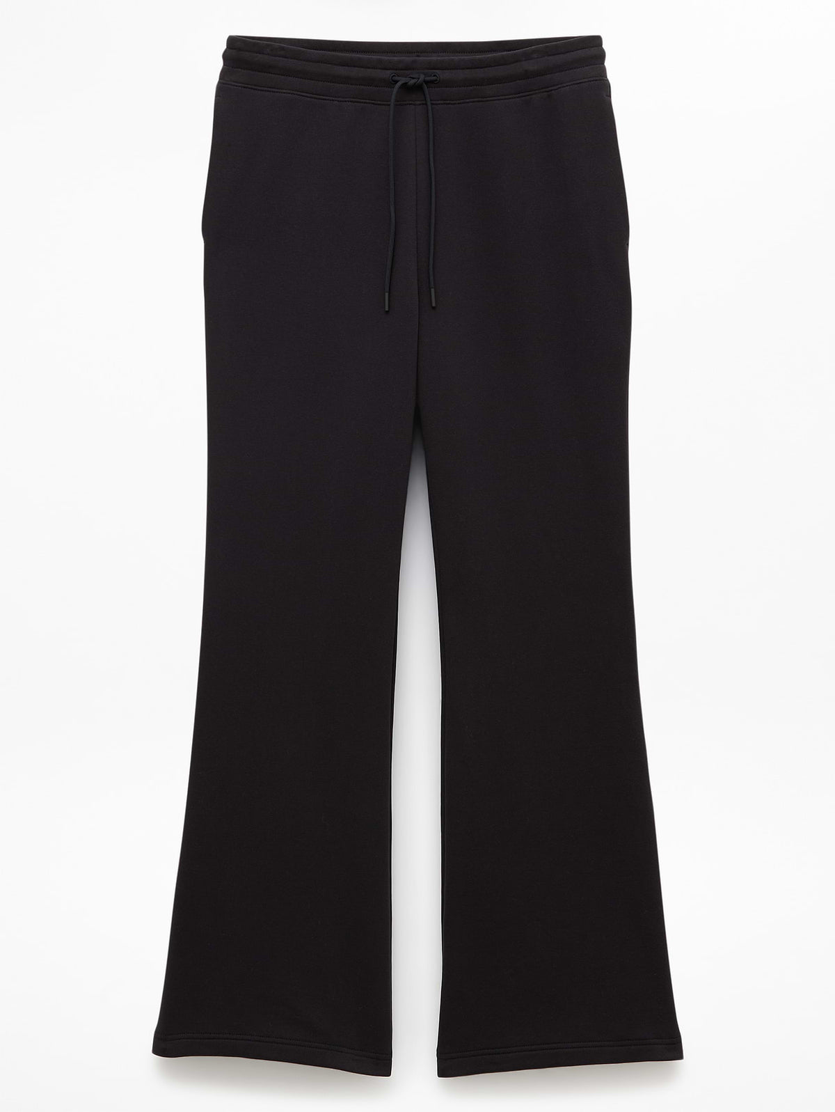 Forever Fleece Mid Rise Flare Pant - Black