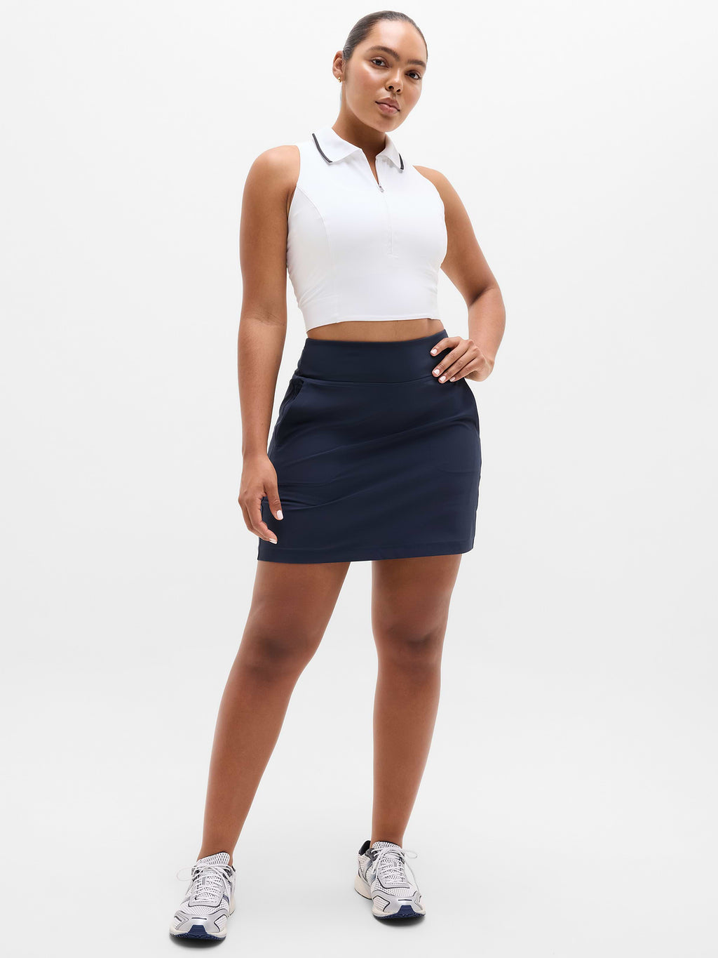 Tee Time High Rise 17" Skort - Eclipse