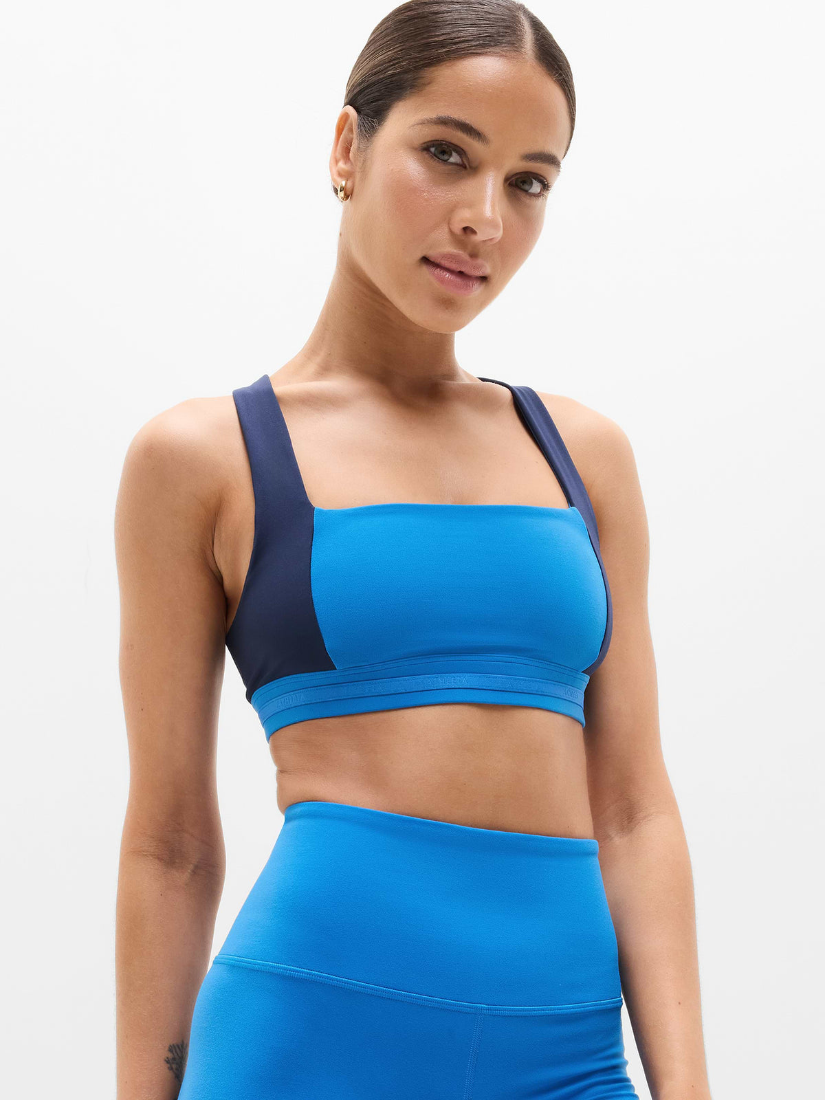 High Tone Sports Bra A-C - Breaker/Navy