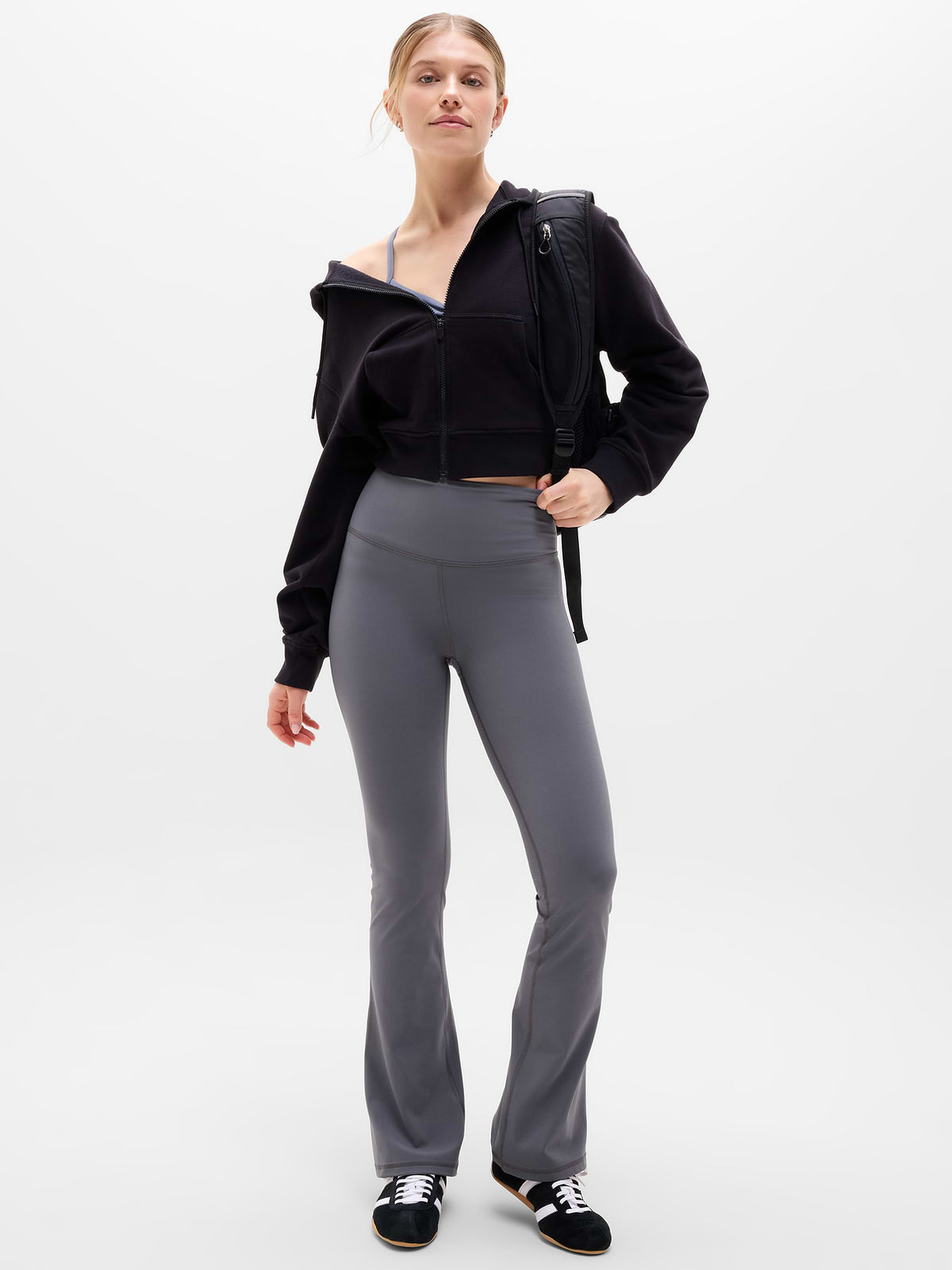 Elation Ultra High Rise Wide Leg Pant - Slate