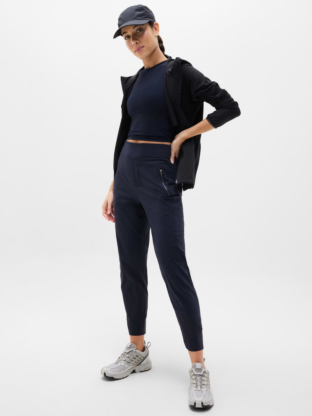 Trekkie North High Rise Jogger - Navy
