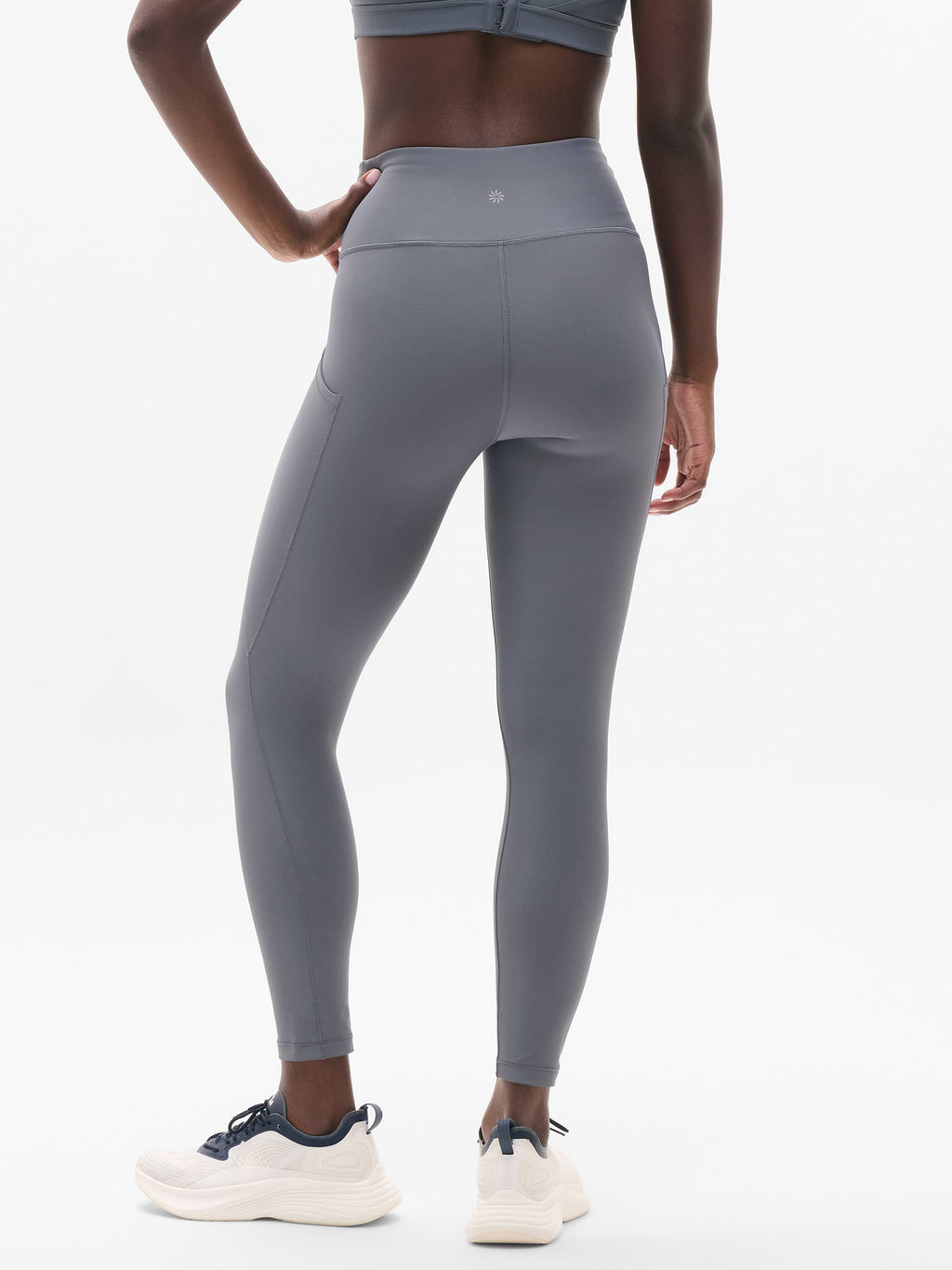 Interval Stash High Rise 7/8 Legging - Slate