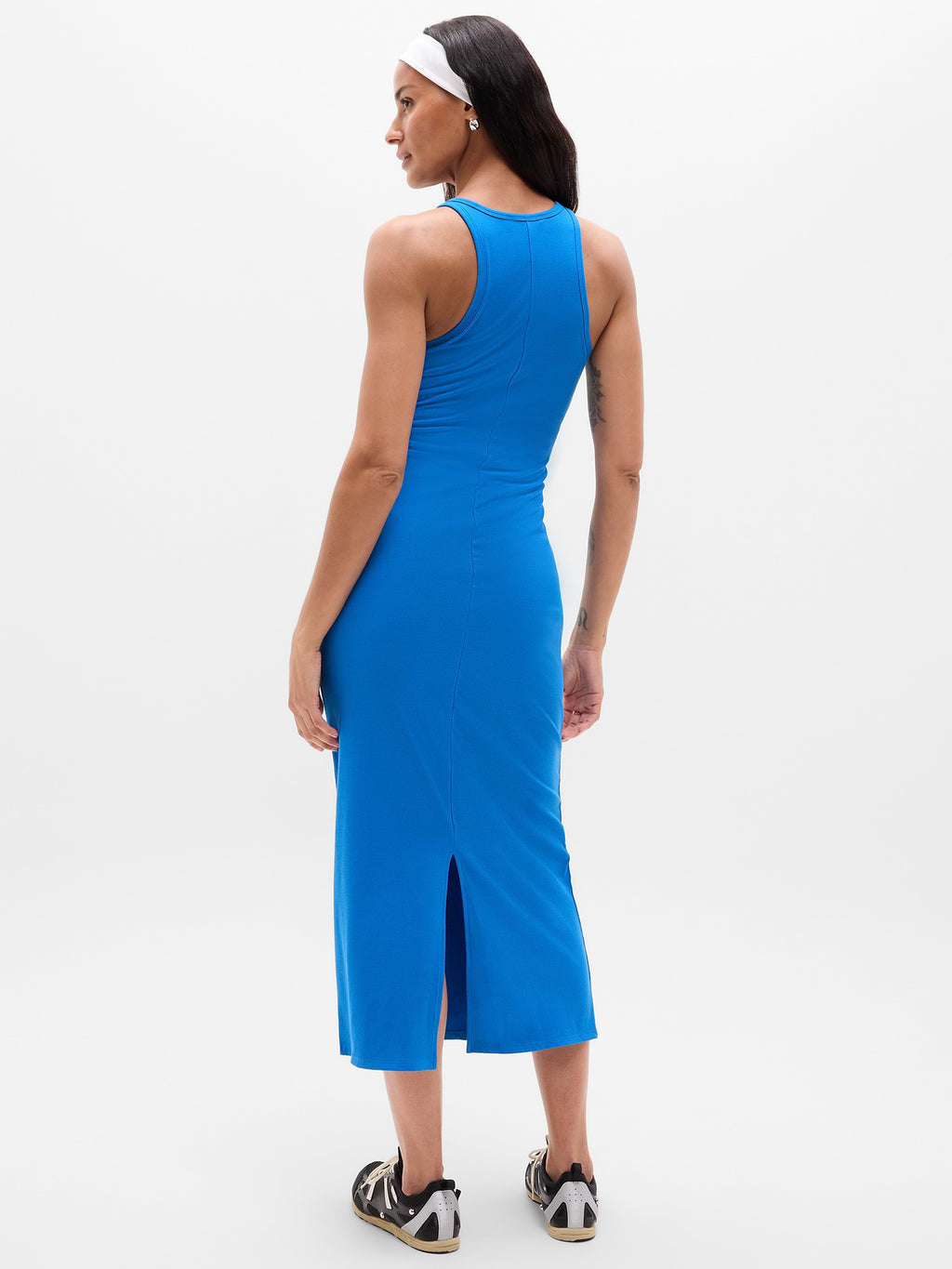 Signature Rib Maxi Dress - Breaker