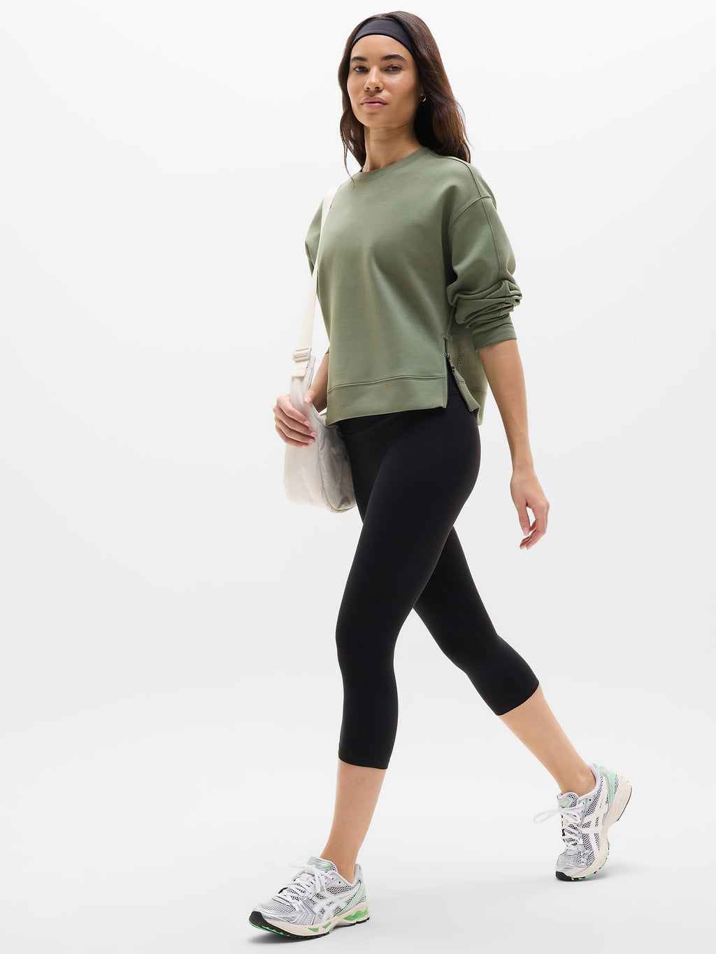 Form Knit Crew Sweatshirt - Cacti