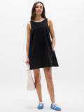 Retreat Linen Dress - Black