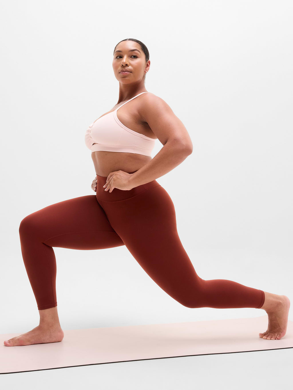 Transcend High Rise 7/8 Legging - Cinnamon