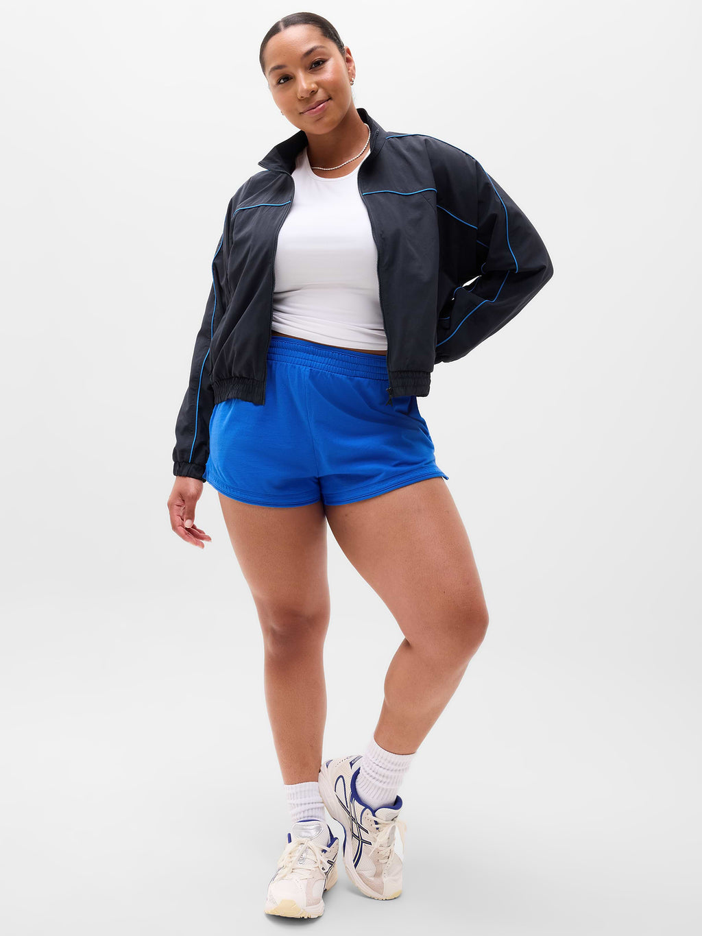 On The Move Track Jacket - Navy/Breaker