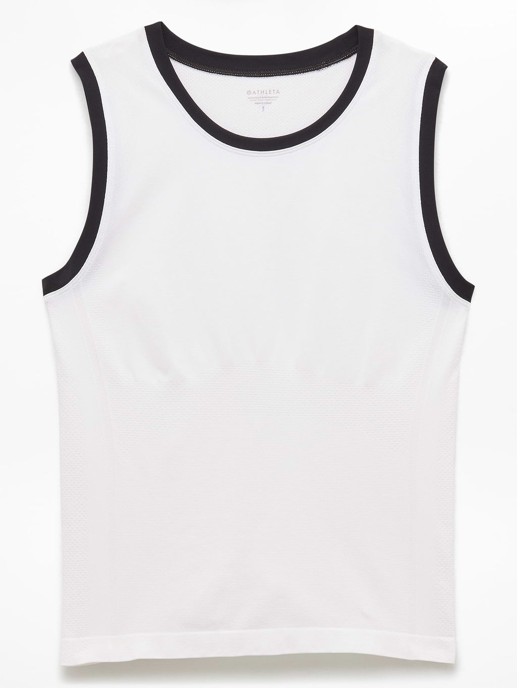 Momentum Flex Muscle Tank - Bright White/Black