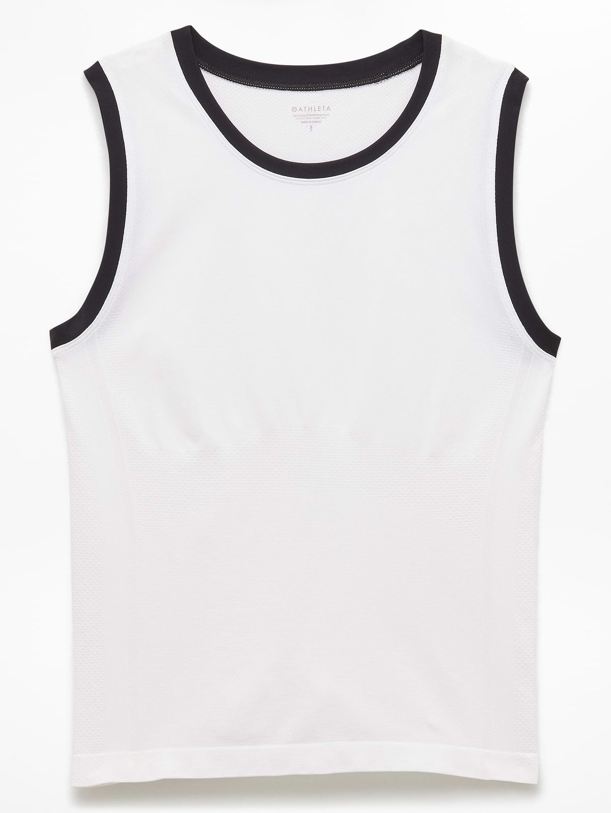 Momentum Flex Muscle Tank - Bright White/Black