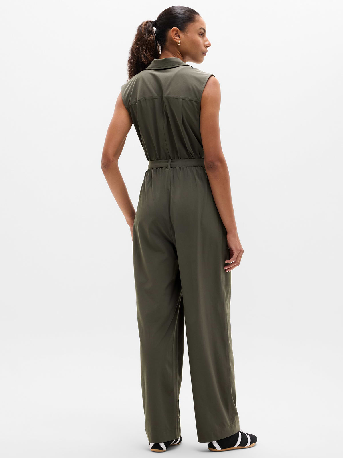 Always Ready Jumpsuit - Mountain Olive
