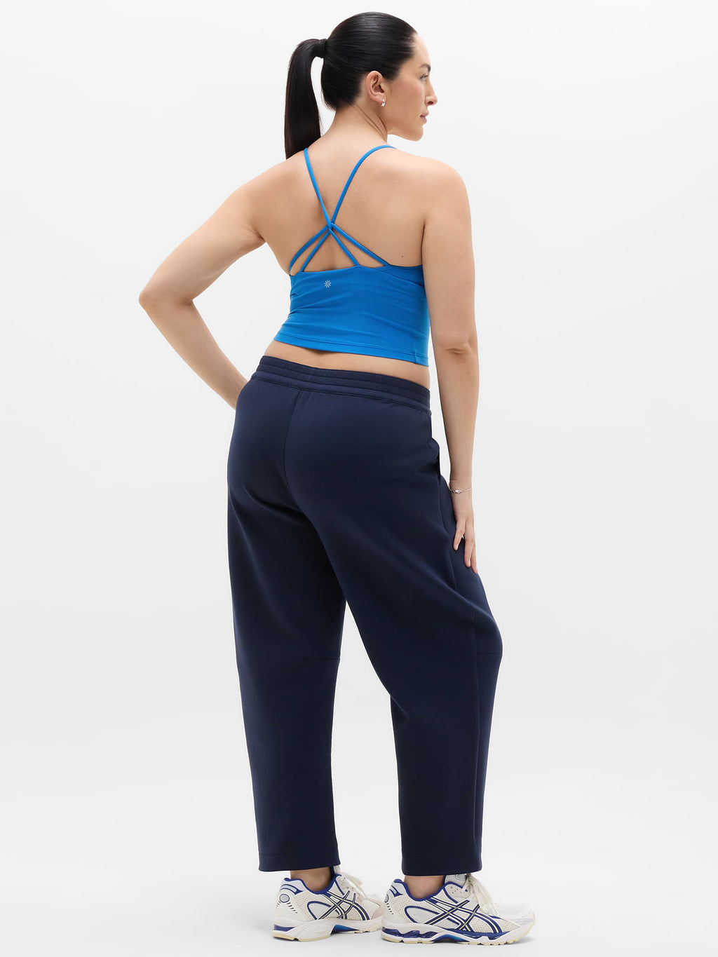 Form Knit Mid Rise Straight Pant - Eclipse